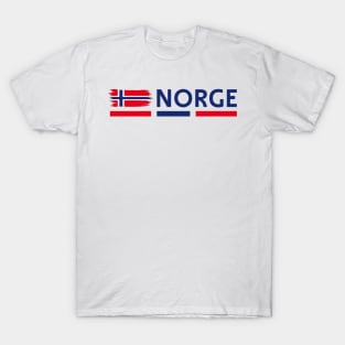 Norway Flag design | Fjord illustration T-Shirt